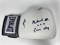 Autograph COA Boxing glove Muhammad Ali