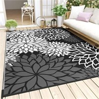 SIXHOME Outdoor Rug 5'x8' Waterproof Patio Rug Flo