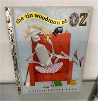 1952 Little Golden Book Tin Woodman of Oz