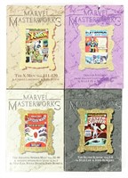 4 Marvel Master Works Books