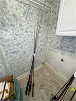 5 Fishing poles