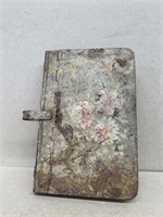 Metal book holder vintage