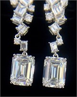 2ct Natural Diamond 18Kt Gold Earrings