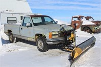 1991 GMC 1500 4x4 w/snow plow