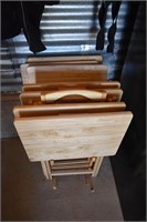 7- Wooden TV Trays