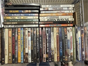 DVDs and VHS Tapes (contents unverified)
