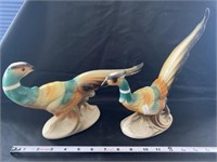 2 Ceramic Pheasants