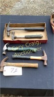 VARIOUS CLAW HAMMERS