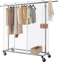 Greenstell Clothes Rack With Cover, Adjustable