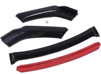 EVURU CAR FRONT BUMPER LIP UNIVERSAL