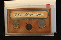 The Three Rare Coin's Collection