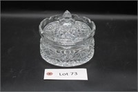 Waterford Crystal Dish With Lid