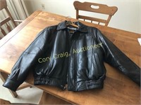 Men’s leather jacket, “Wilson”
