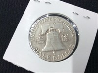 U S 1/2 Dollar 1952 Silver