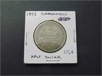 1893 Commemerative USA Half Dollar