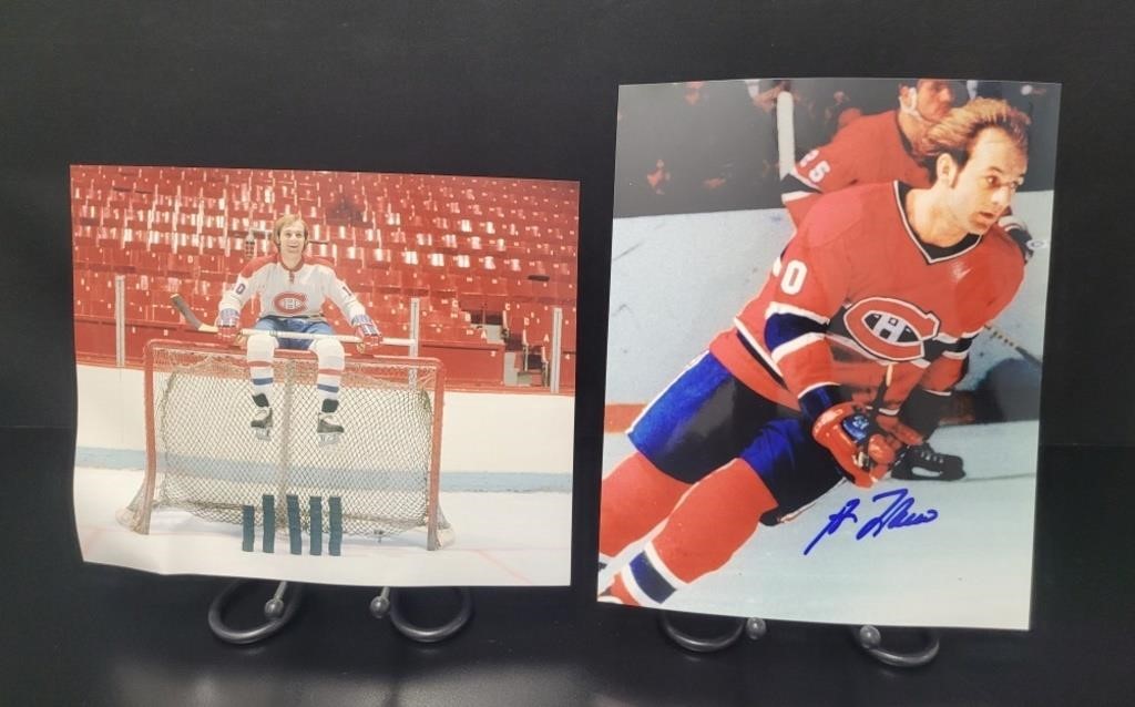 Guy Lafleur Photos ( 1 Autographed)