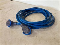 Camper extension cord 25 ft. Blue