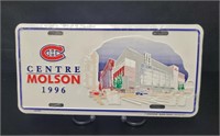 1996 Montreal Canadiens Molson Centre, License