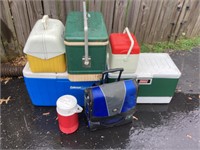 Assorted coolers