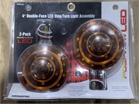 LED 4" Double-Face Stop/Turn Light Assembly