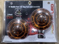 LED 4" Double-Face Stop/Turn Light Assembly