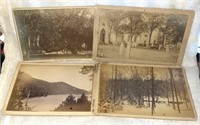 (4) Antique Albumen Photo Prints