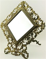 Cast Iron Ornate Vanity Mirror