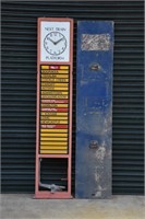 Indicator Board - Booragul With Metal Cover