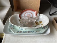Lot of China & Glass Collectibles