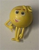 Smiler rubber figure from Emoji: the movie