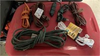 6pc Extension Cord Assortment