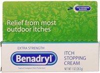 PACK OF 3 Benadryl Itch Stopping Cream Extra Str