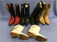 Choice on 2 (252-253): 4 Pairs of western style bo