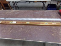 Level and 4ft ruler