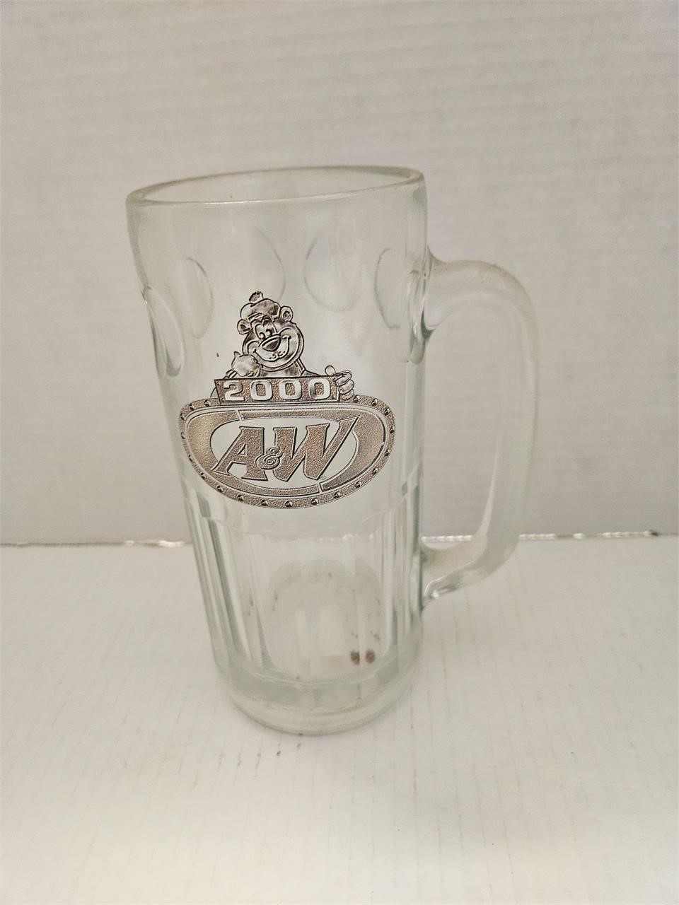 2000 A&W Glass Root Beer Mug