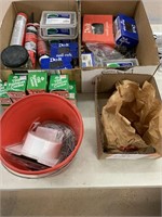 BOXES OF NAILS, SCREWS & MORE