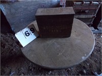 Wooden Milk Box