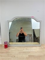 White vintage mirror ART