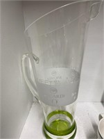 Glass Bacardi Pitcher  k