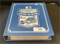 1980-90s Baseball, Dessert Storm Card Album.