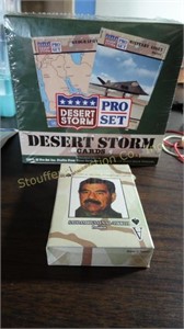 Desert Storm Cards & Saddam  Husayn Playing cards