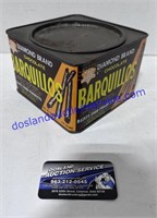Diamond Brand Chocolate Barquillos Tin