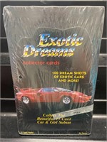 Exotic Dreams Car  Cards Sealed Wax Box