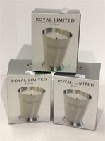 New old stock Royal Limited pewter thank you