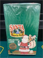 Vintage Santa Claus Cards Sealed Wax Box