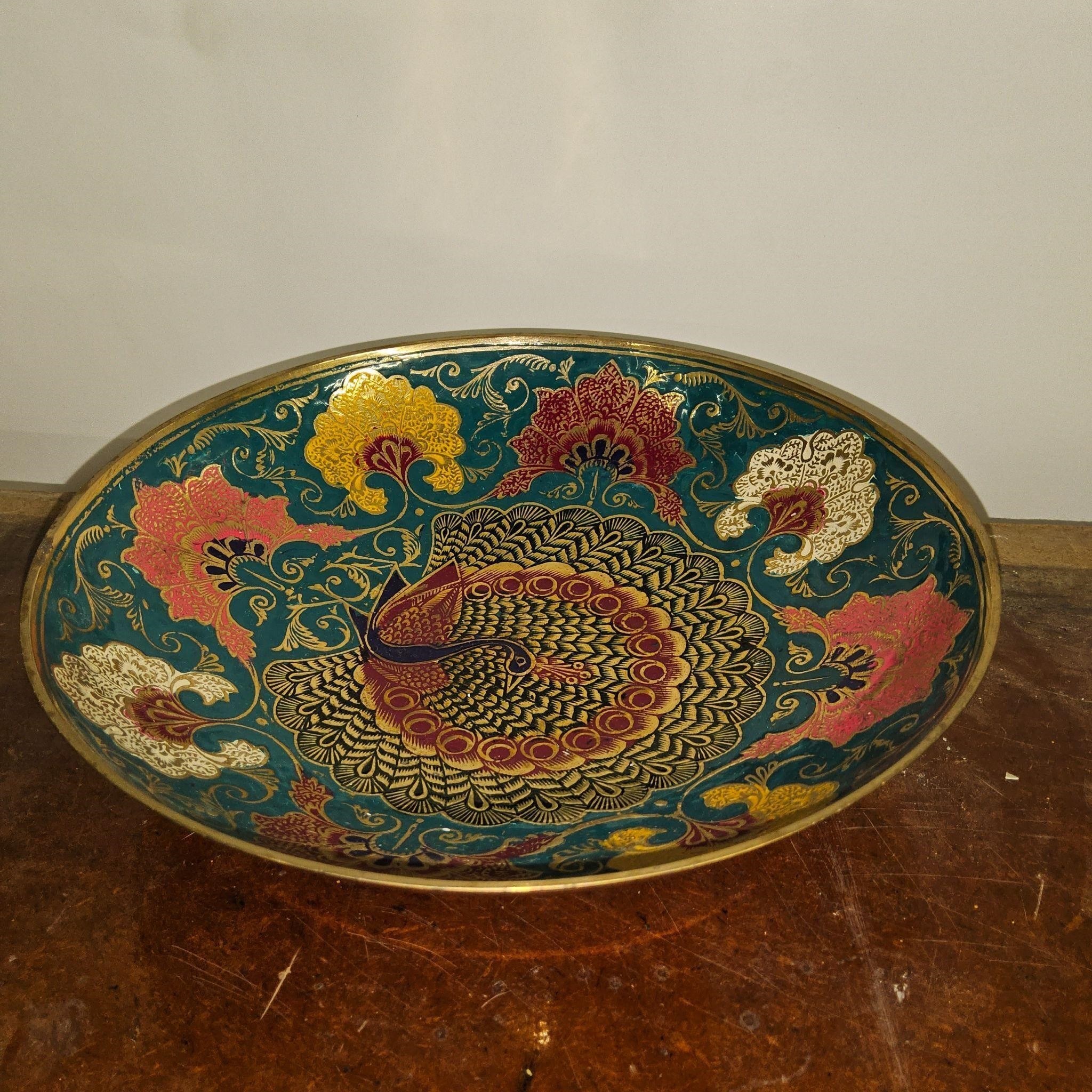 8 INCH BRASS BOWL