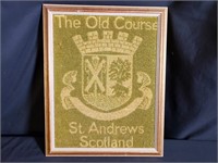 Vintage St. Andrews Golf Towel