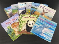 Lot of 9 illustrated children’s animal books
