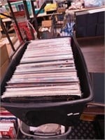 Large container of LPs including soft rock