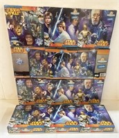 (AS) Lot of Star Wars Puzzles. Bidding 4x the
